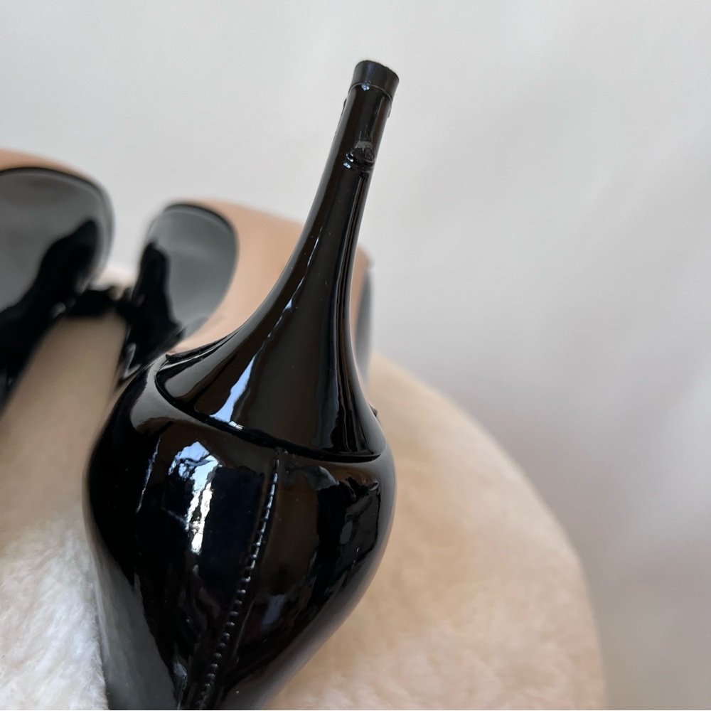 Salvatore Ferragamo Black High Heel Pumps size 6 - Picture 3 of 16